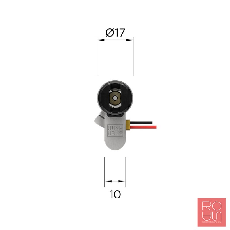 BE15 Bombí doble (electrònica a un costat mitjançant bateria interna, mecànic per dins) 